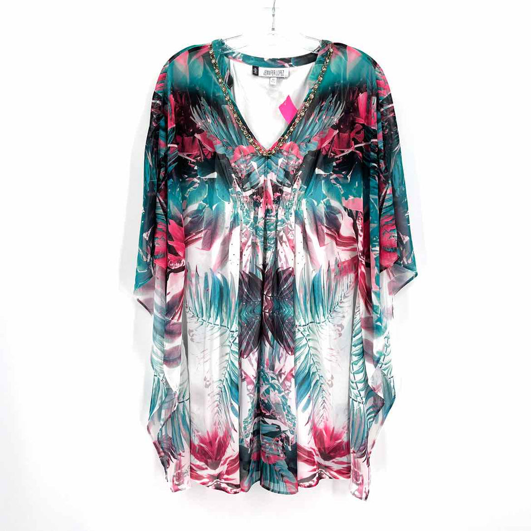 Size XS Jennifer Lopez Multi-Color Shirt