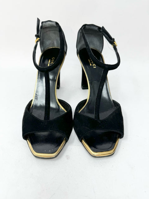 Shoe Size 36 Gucci Black Suede Luxury - Pumps