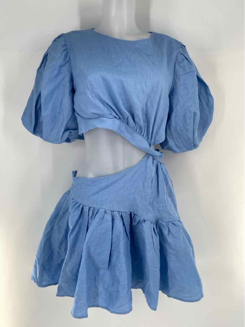 Size L Bardot Blue Dress