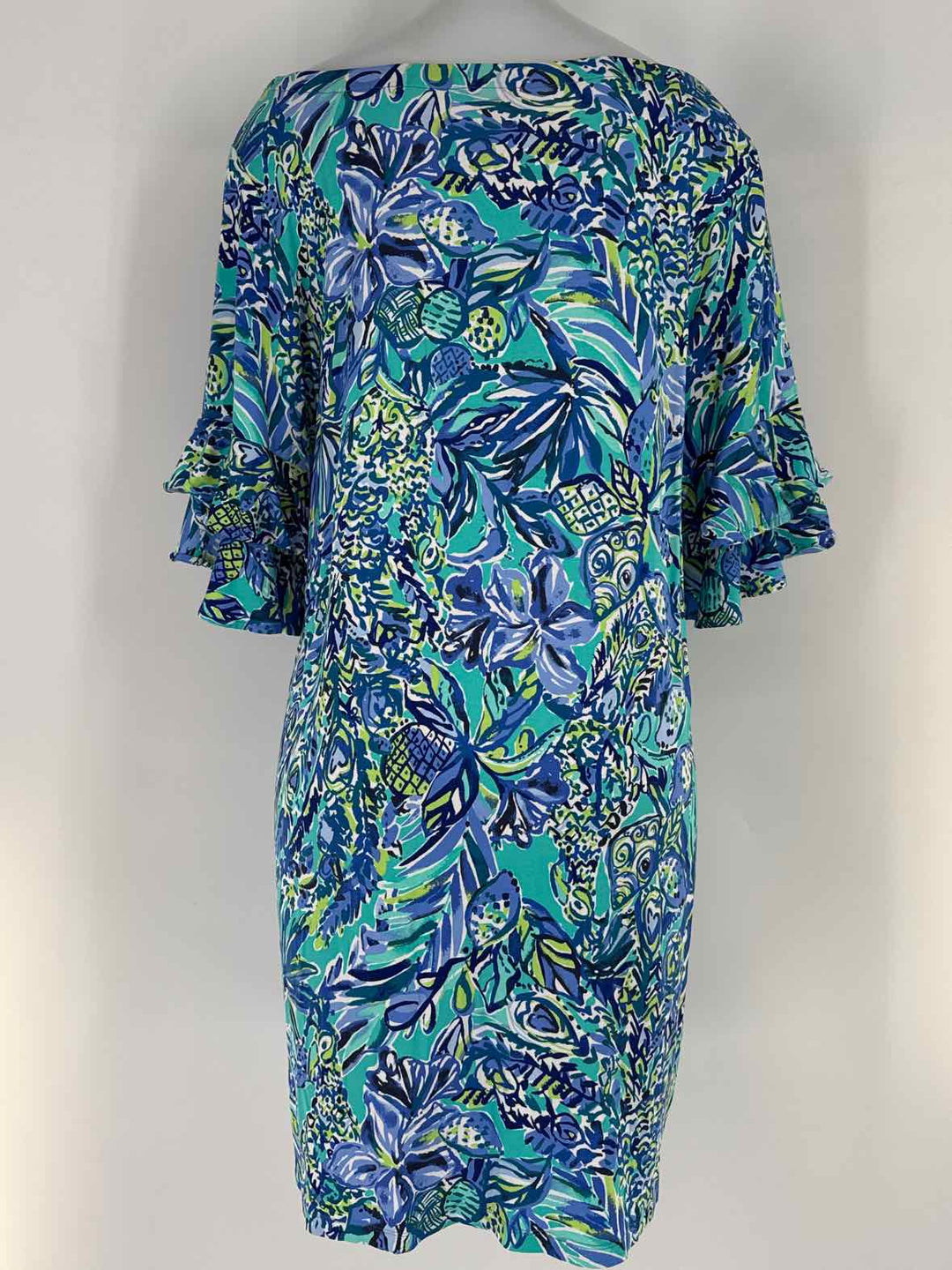 Size XL Lilly Pulitzer Blue Print Dress