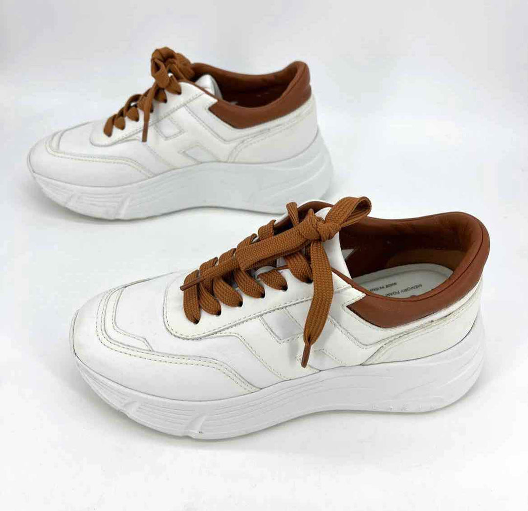 Shoe Size 35.5 Multi-Color Leather Sneakers