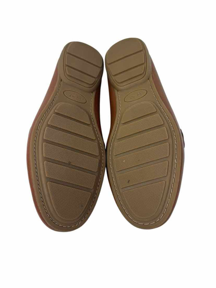Shoe Size 8.5 Coach Tan Leather Loafers