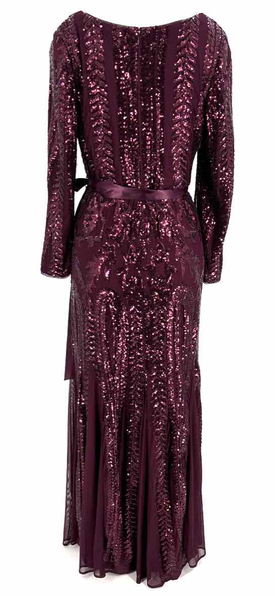 Size 14 R&M RICHARDS Burgundy Dress