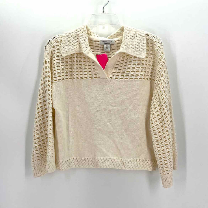 Size M RACHEL ZOE Ivory Knit Sweater