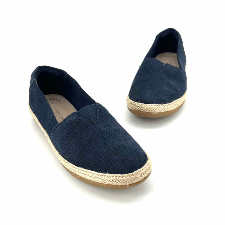 Shoe Size 6 CLARKS Navy Flats