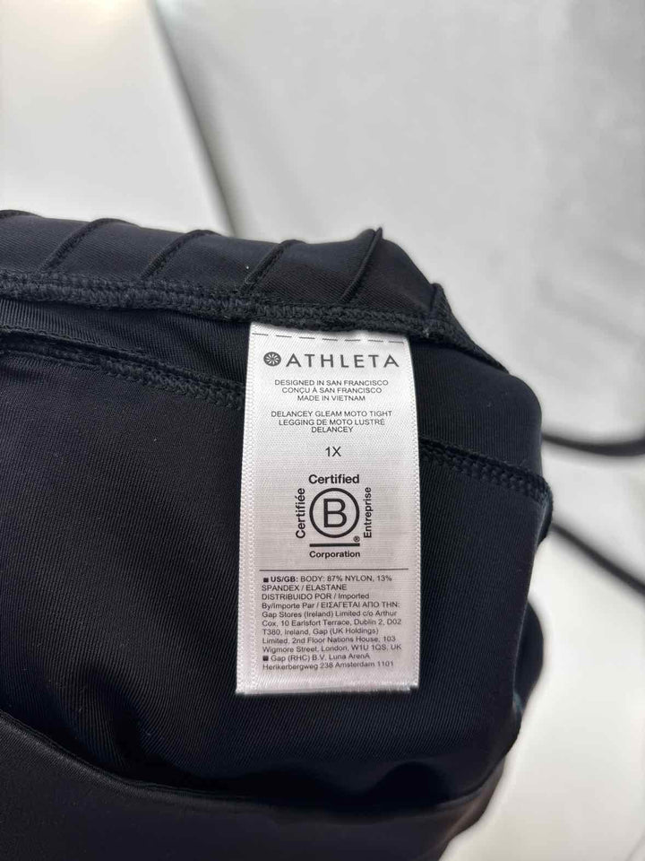 Size 1X Athleta Black Pants