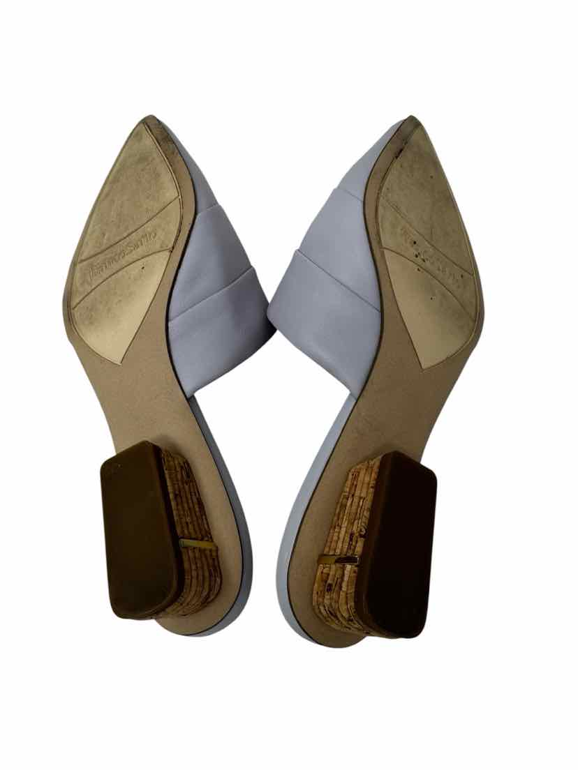 Shoe Size 8 FRANCO SARTO Purple Leather Flats