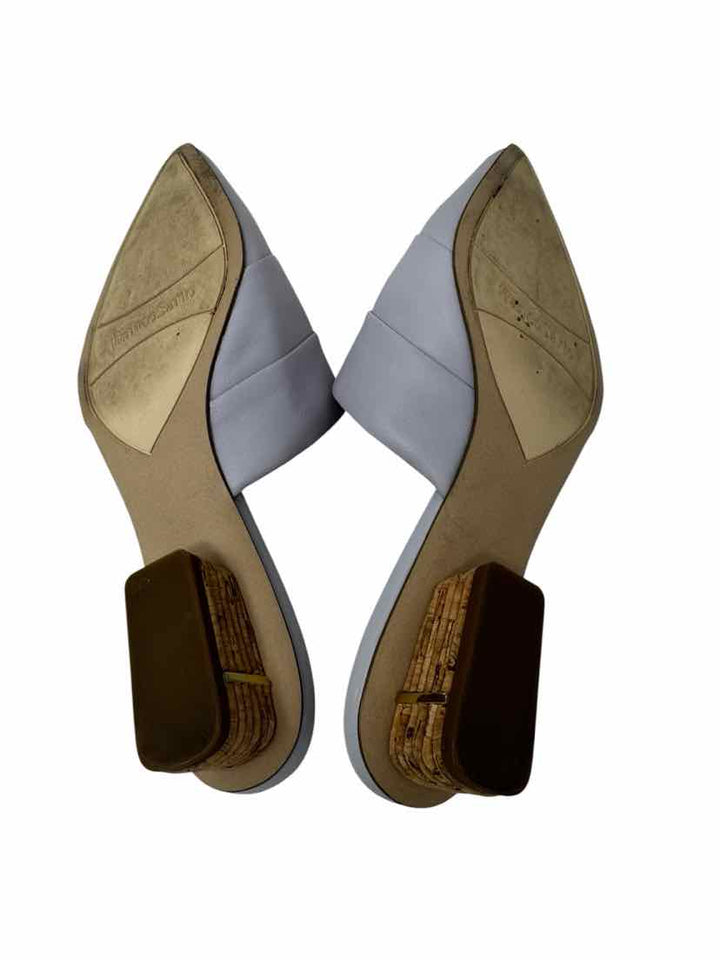 Shoe Size 8 FRANCO SARTO Purple Leather Flats