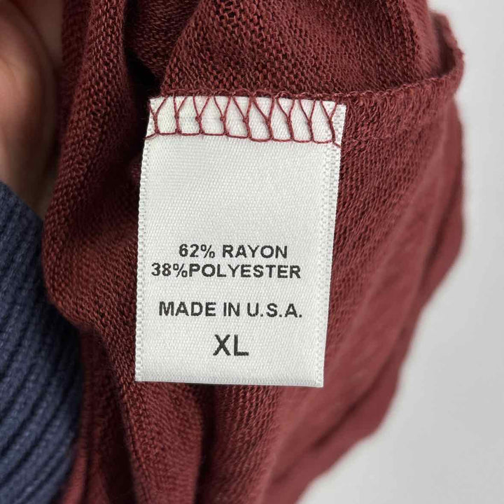 Size XL BOBEAU Rust Shirt