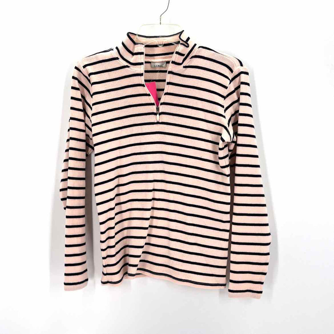 Size S LL BEAN Pale Pink Knit Shirt