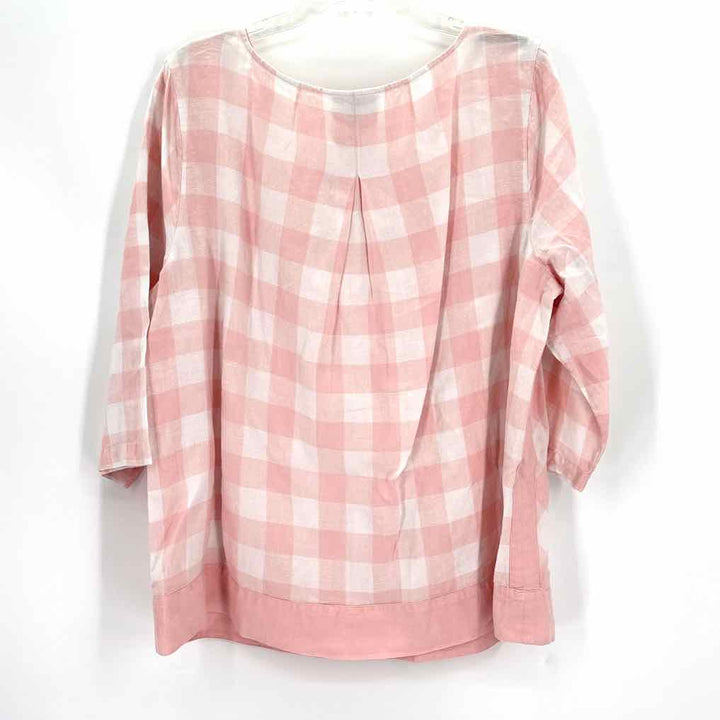 Size XL J JILL Pale Pink Linen Shirt