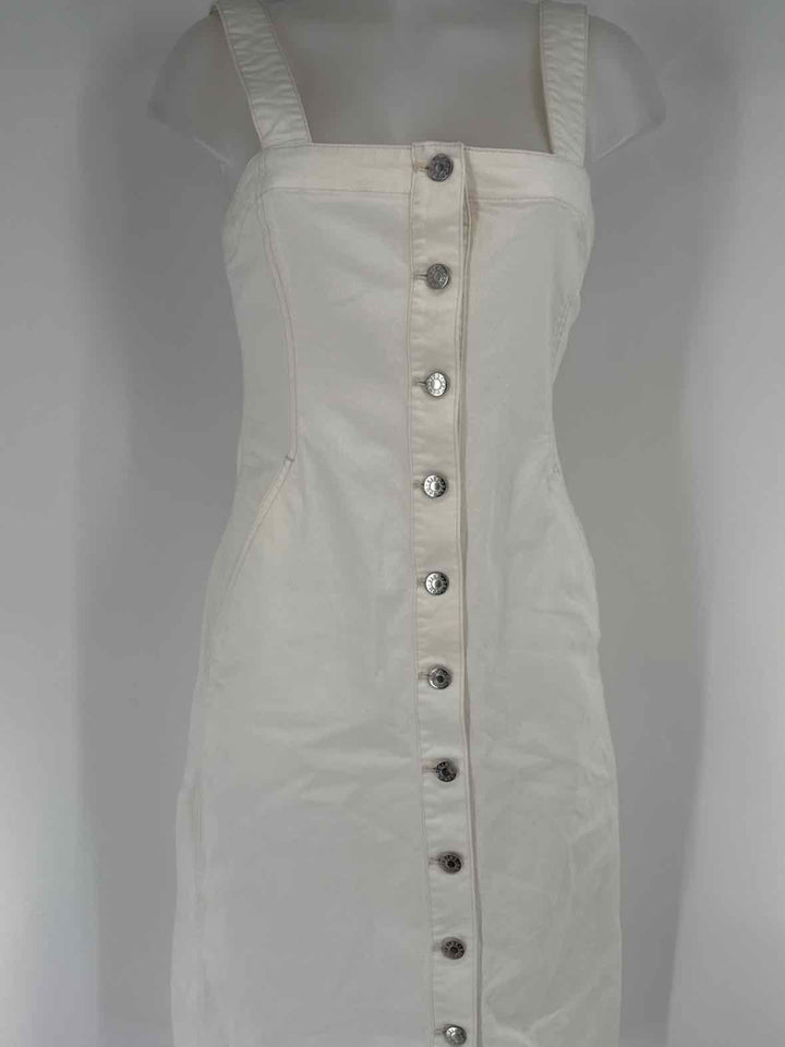 Size 4 CLUB MONACO Cream Dress