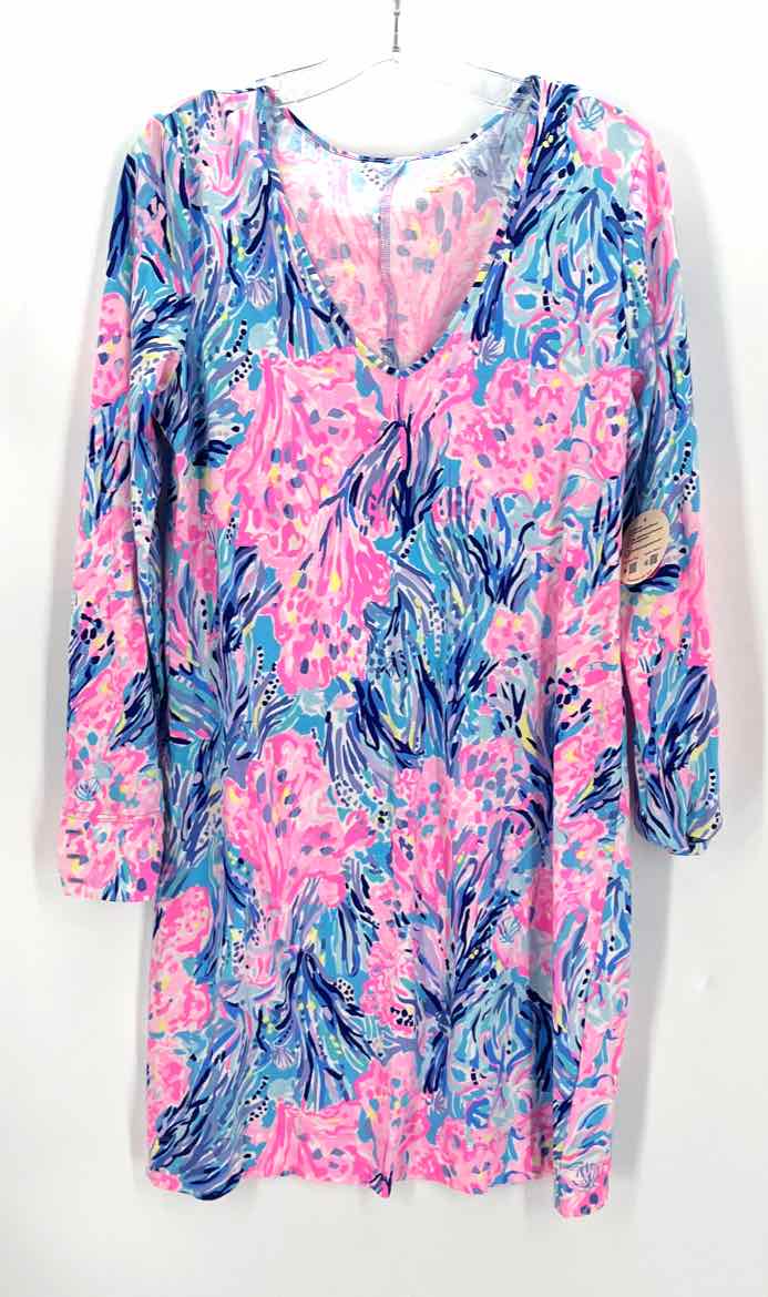 Size L Lilly Pulitzer Blue Dress