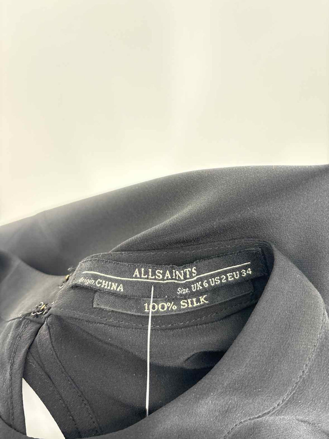 Size 2 ALLSAINTS Black Dress