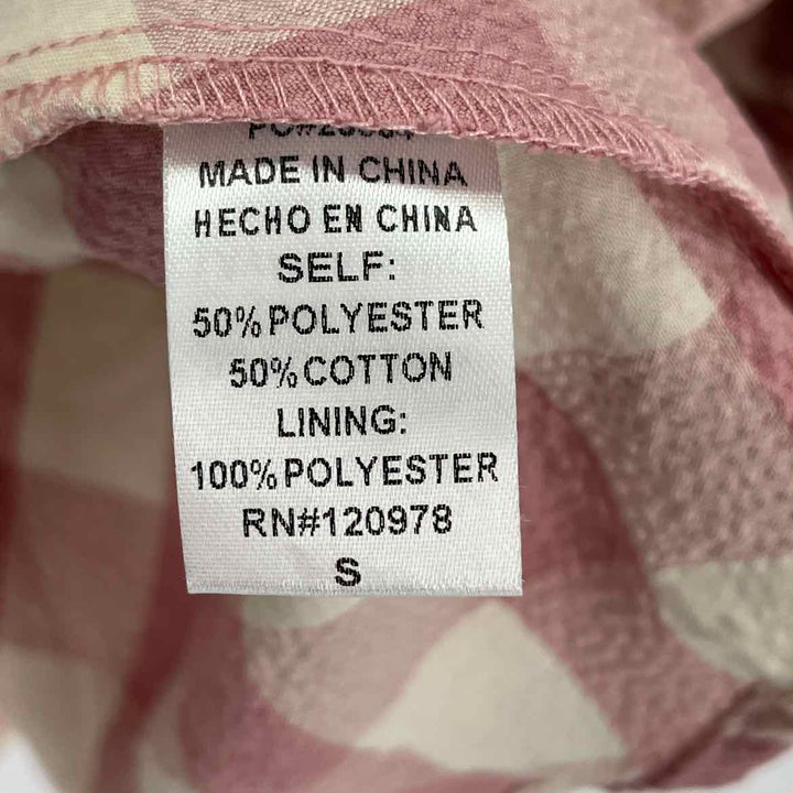 Size S HOW VERY LOVED Pink Shirt