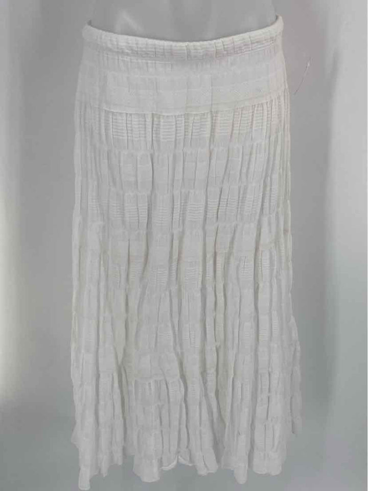 Size M MAX STUDIO White Skirt