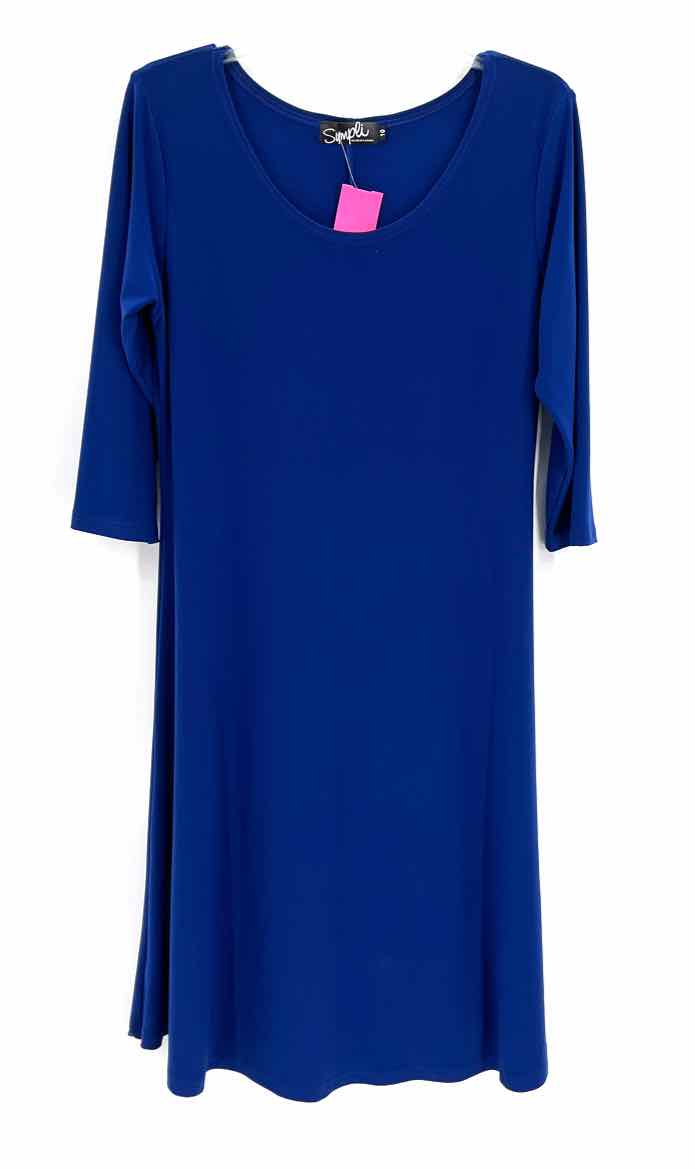 Size 10 SYMPLI Royal Blue Dress