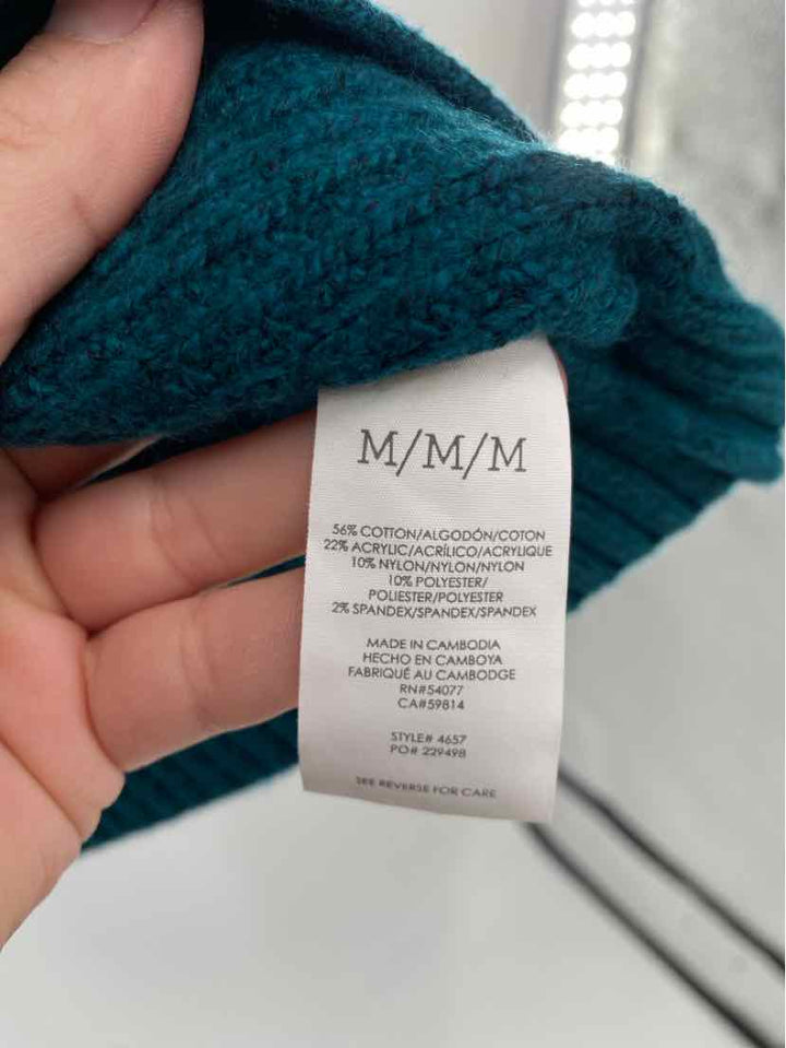 Size M CABI Teal Sweater