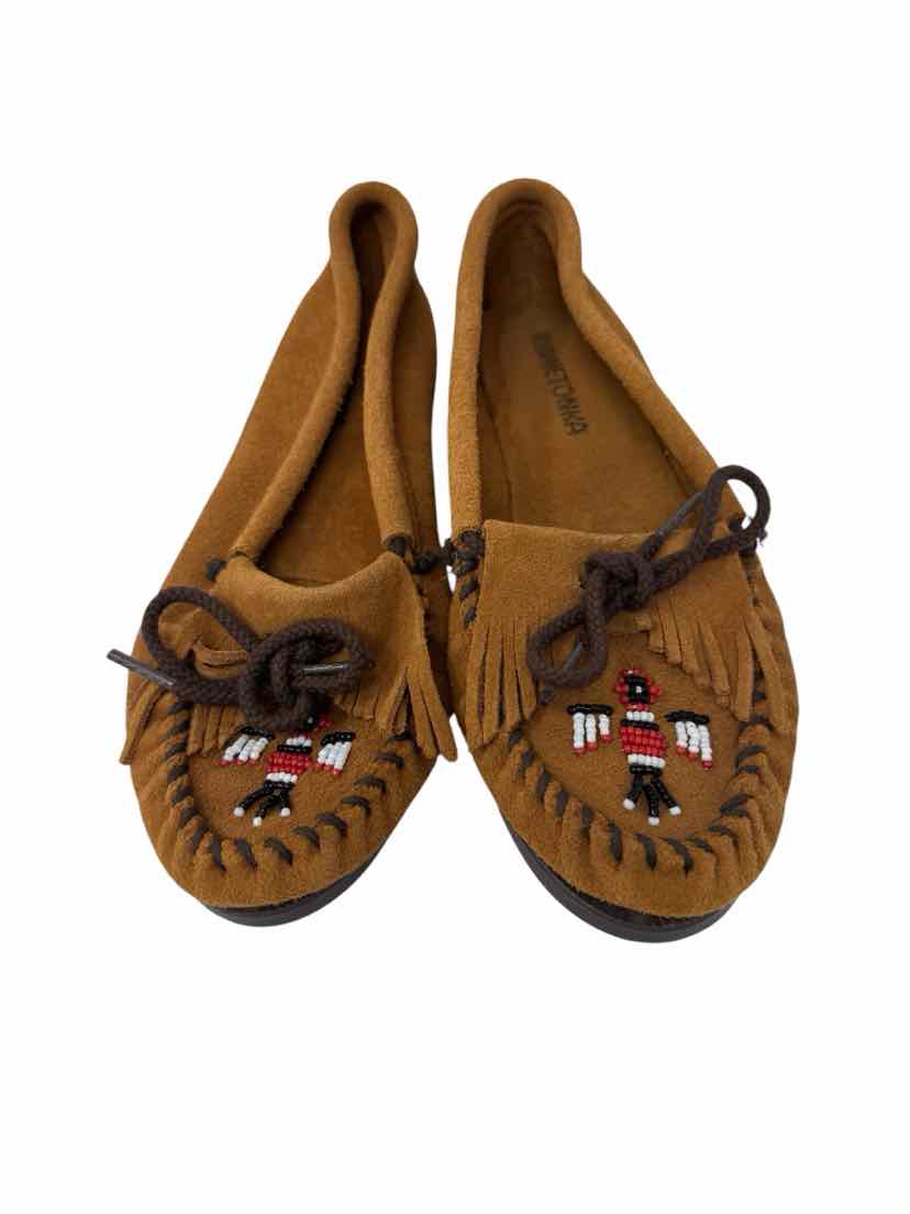 Shoe Size 6.5 MINNETOKA Brown Slippers