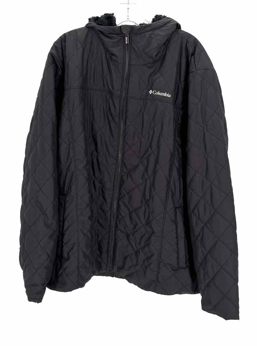 Size 3X Columbia Black Quilted Jacket