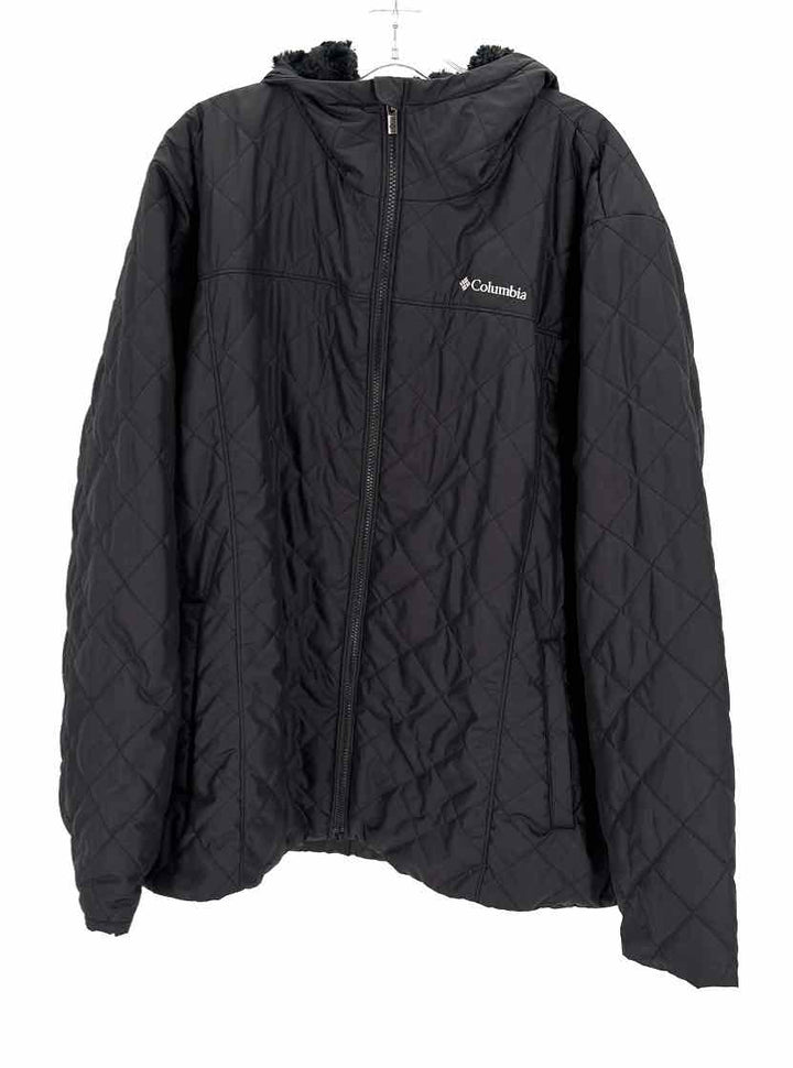 Size 3X Columbia Black Quilted Jacket