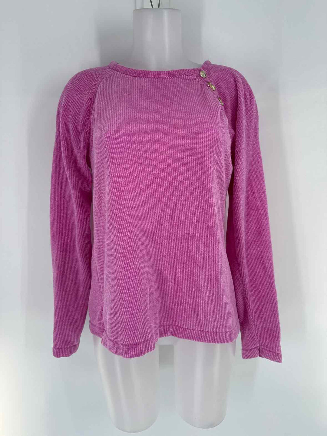 Size L Lilly Pulitzer Fuschia Knit Sweater