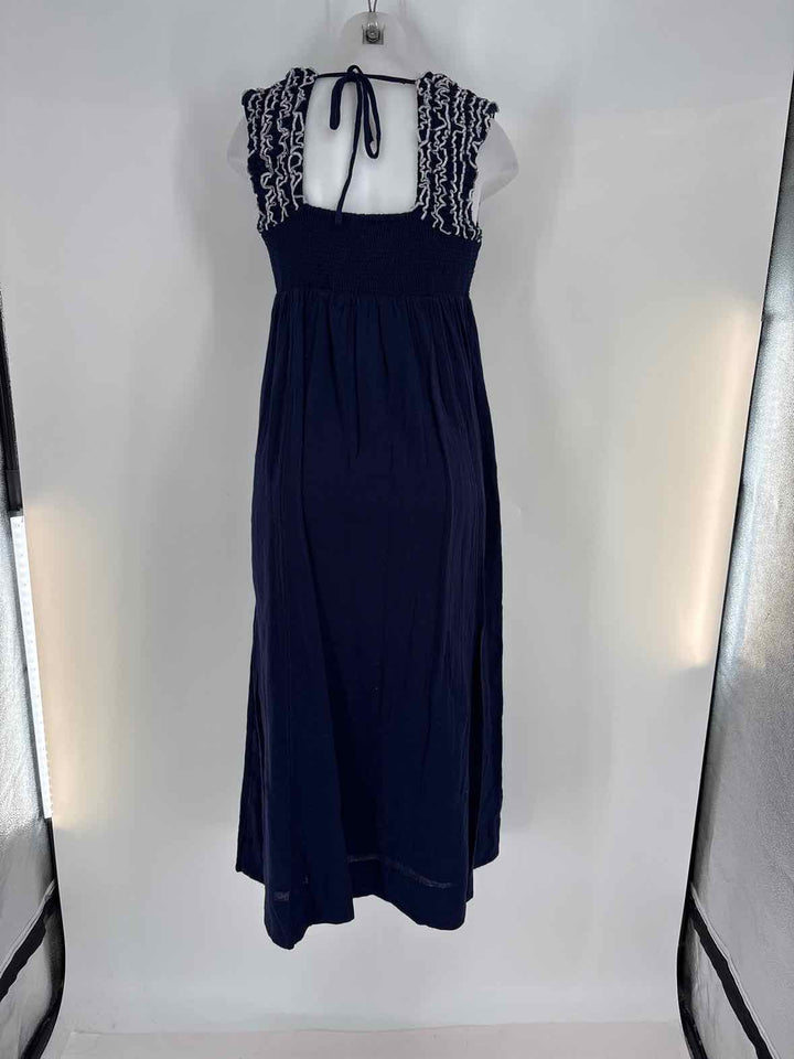 Size M FREE PEOPLE Navy Dress