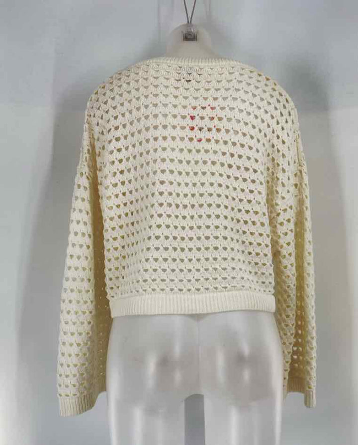 Size M MASSIMO DUTTI Cream Shirt