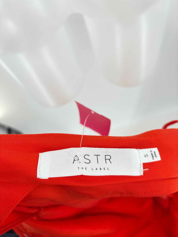 Size S ASTR Orange Dress