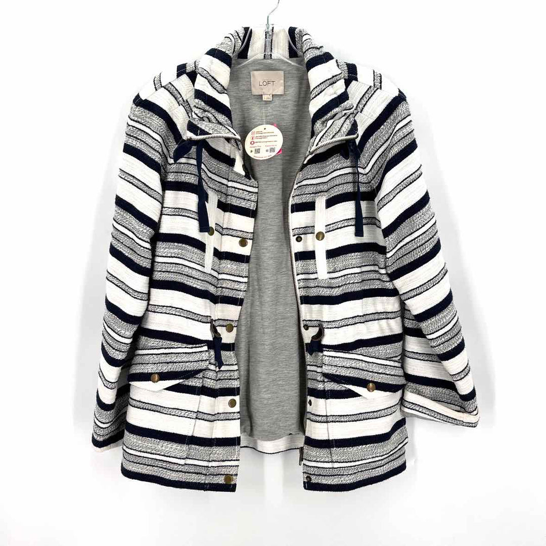 Size S LOFT Multi-Color Knit Jacket