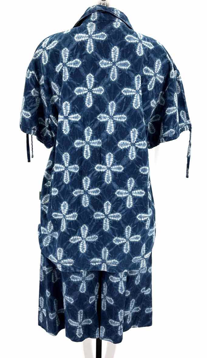 Size M Blue 2 PC Dress