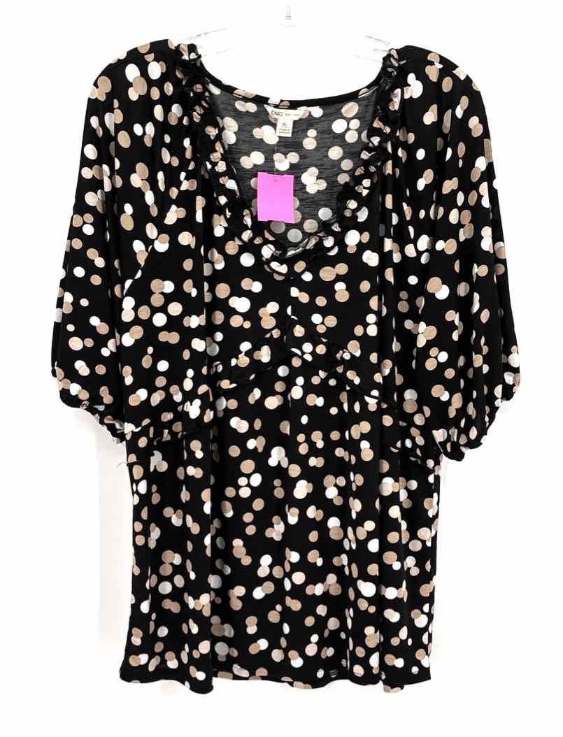 Size XL CATO Black Shirt