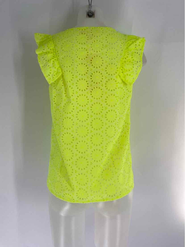 Size M Lilly Pulitzer Yellow Shirt