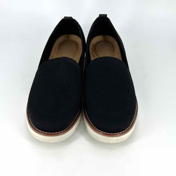 Shoe Size 11 EASY SPIRIT Black Knit Loafers