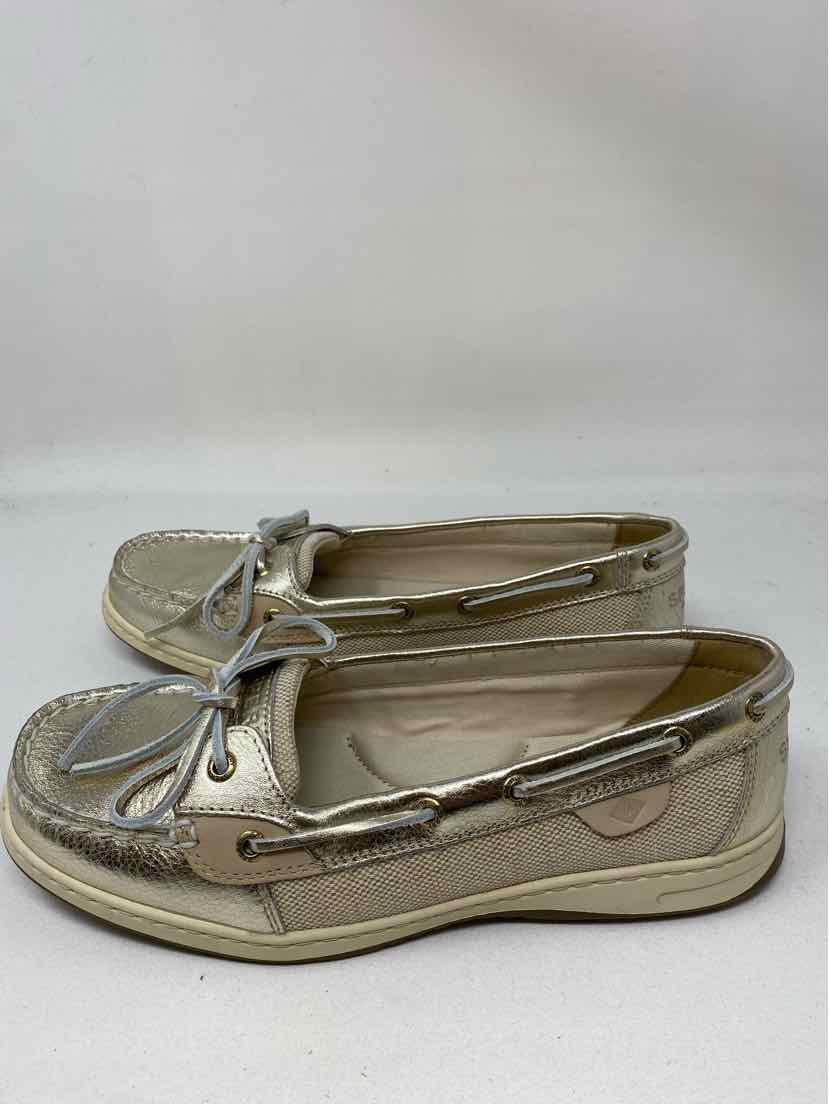 Shoe Size 11 Sperry Gold Flats