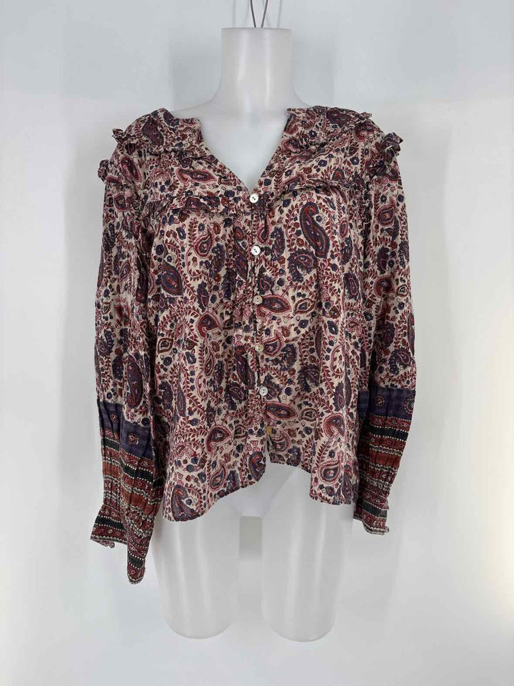 Size M CLEOBELLA Brown Shirt
