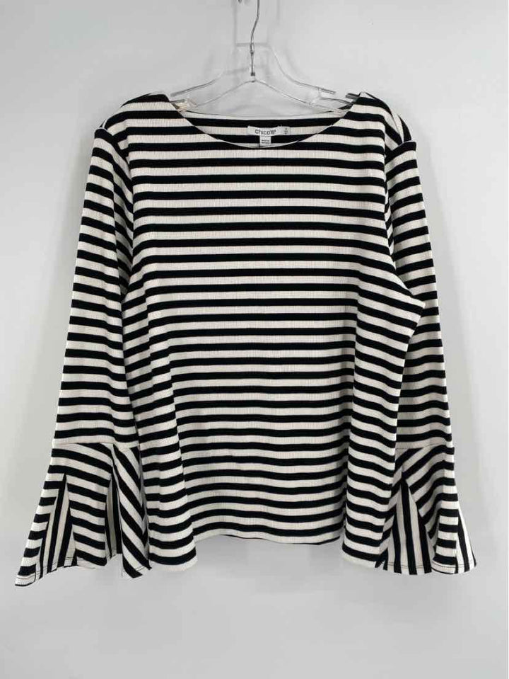 Size XL Chico's Black Shirt
