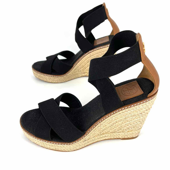 Shoe Size 8.5 Tory Burch Black Sandals