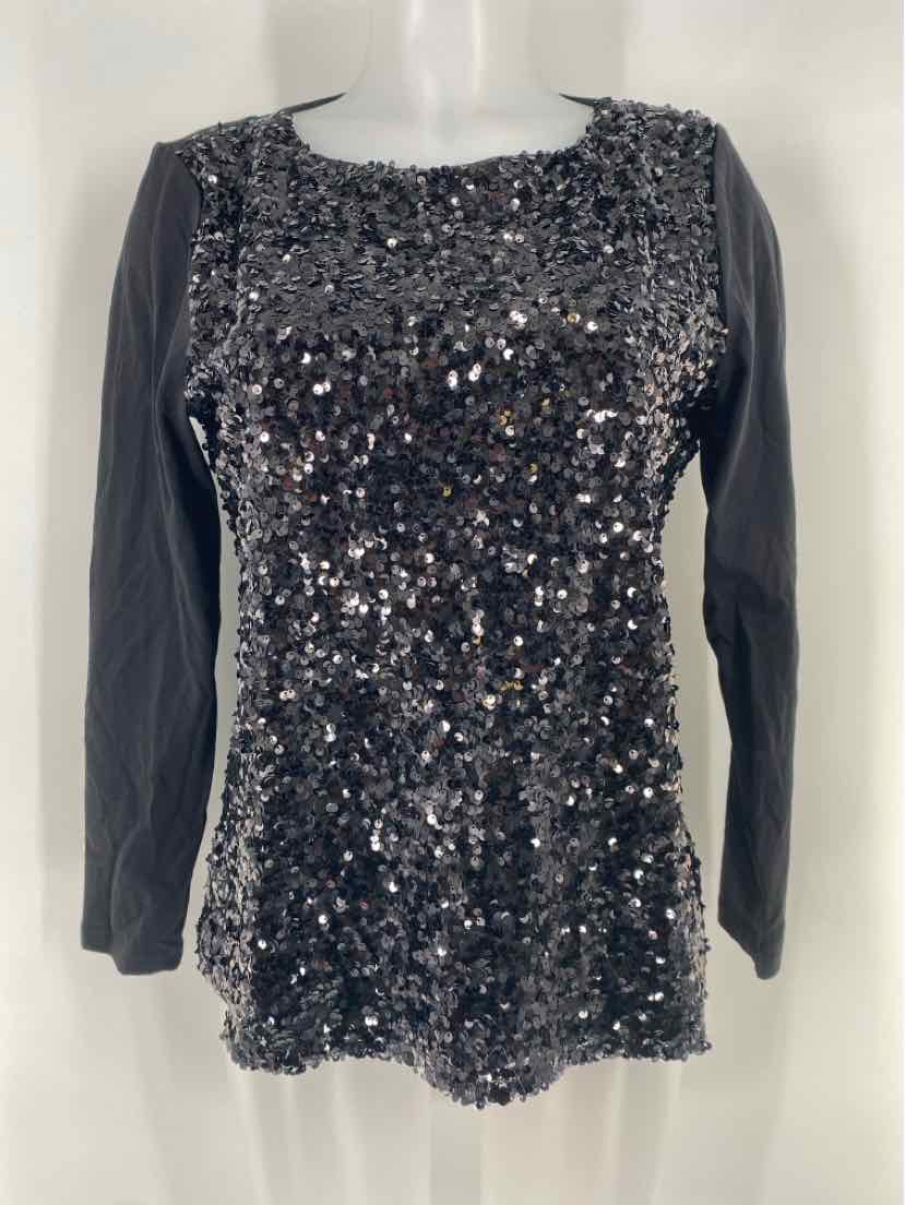 Size M Talbots Black Shirt