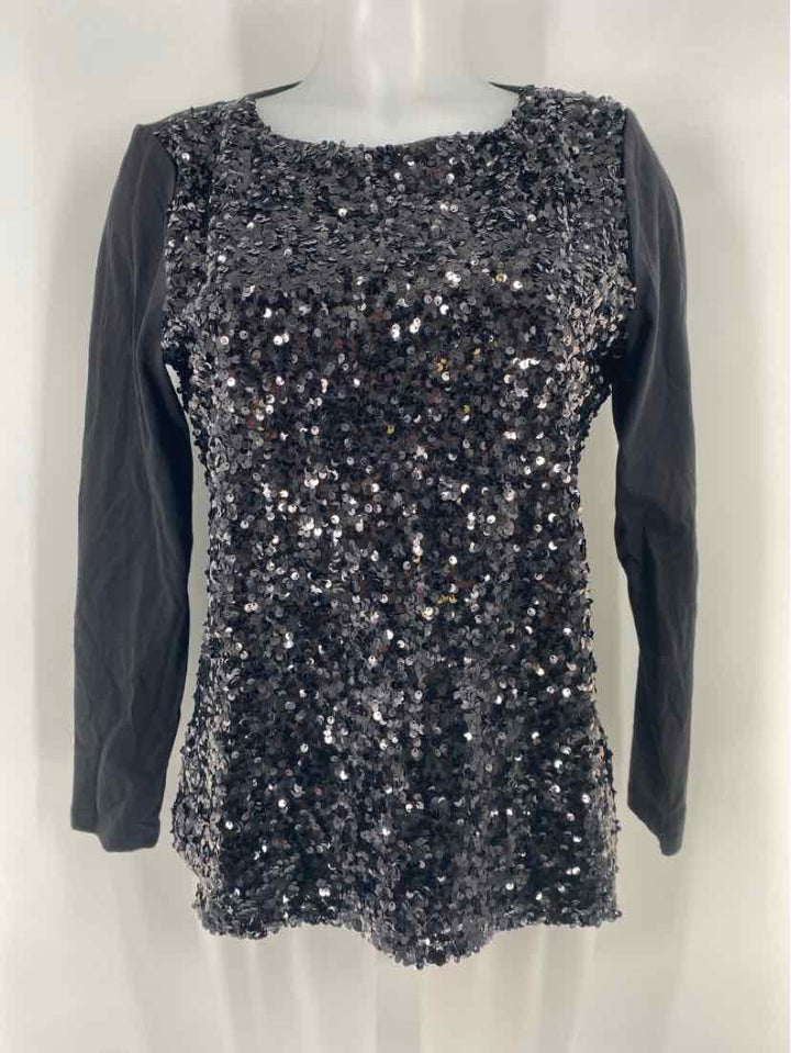 Size M Talbots Black Shirt