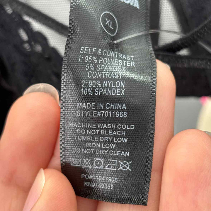 Size XL FASHION NOVA Black Pajamas