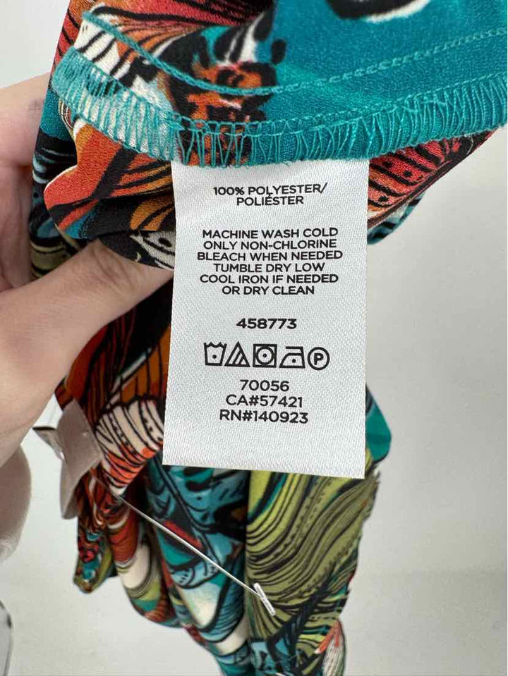 Size M LOFT Multi-Color Skirt