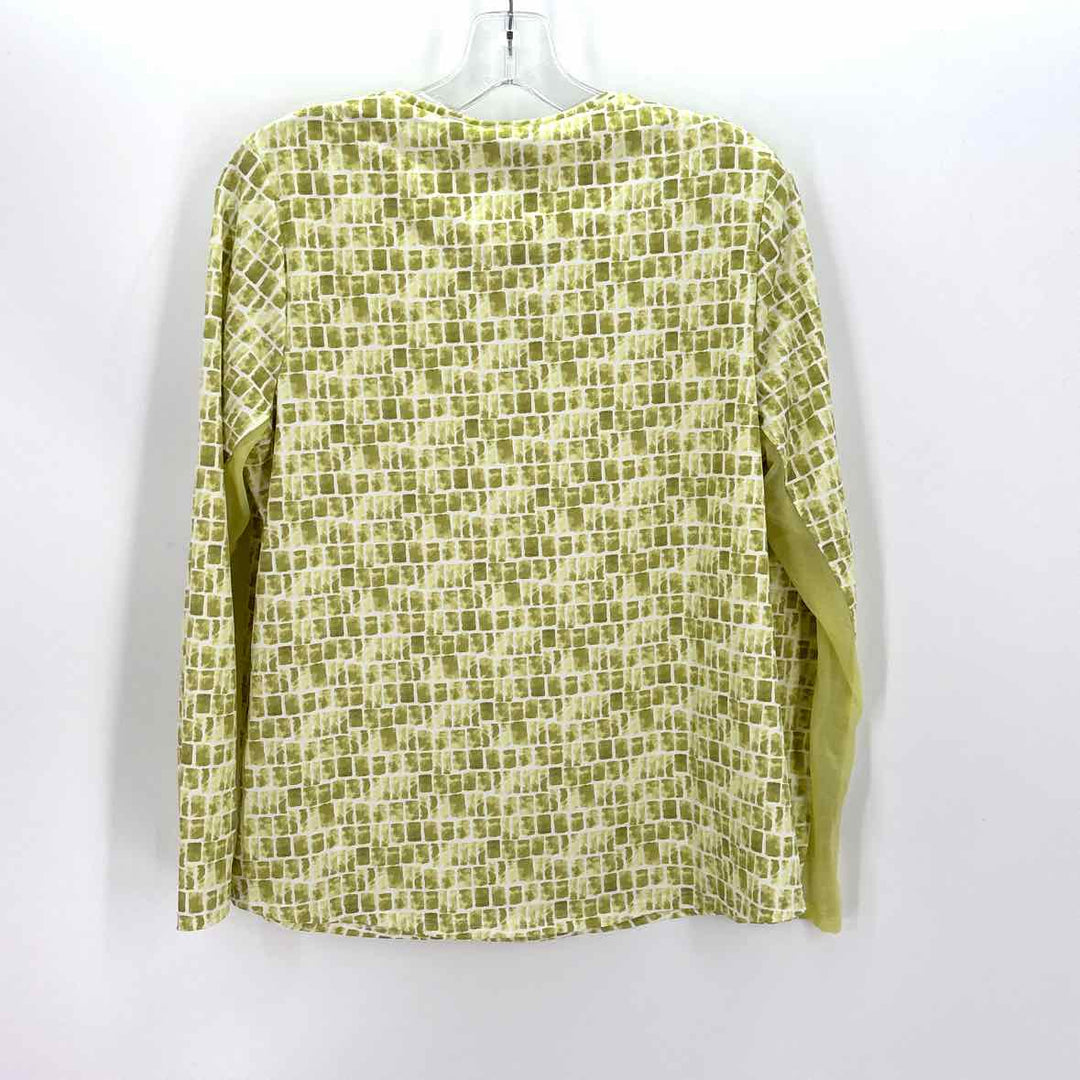 Size M Chico's Multi-Color Mesh Shirt
