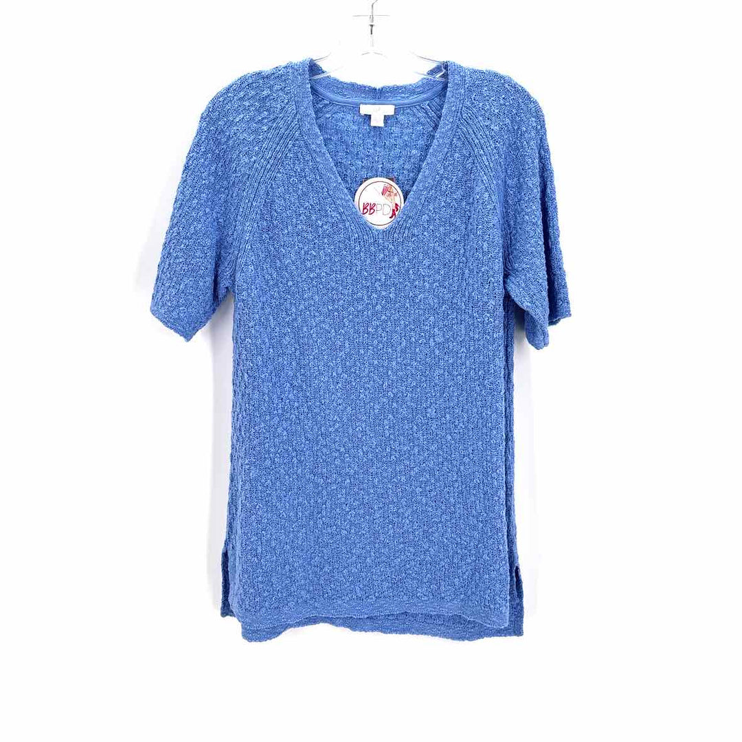 Size M J JILL Blue Sweater