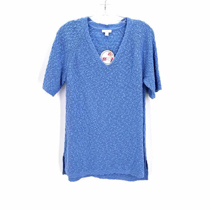 Size M J JILL Blue Sweater