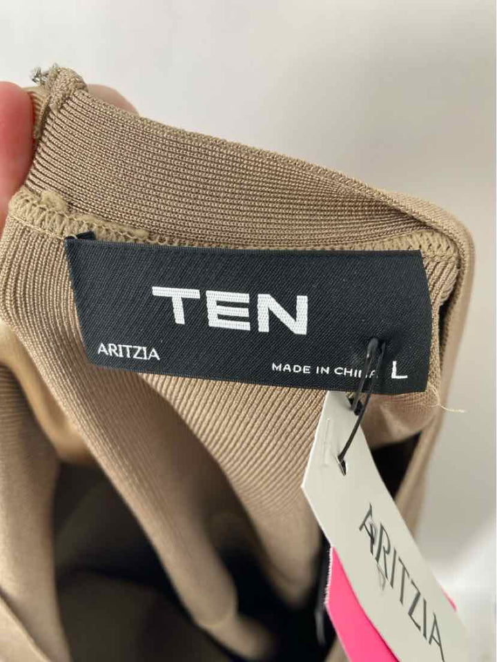 Size L Tan Dress