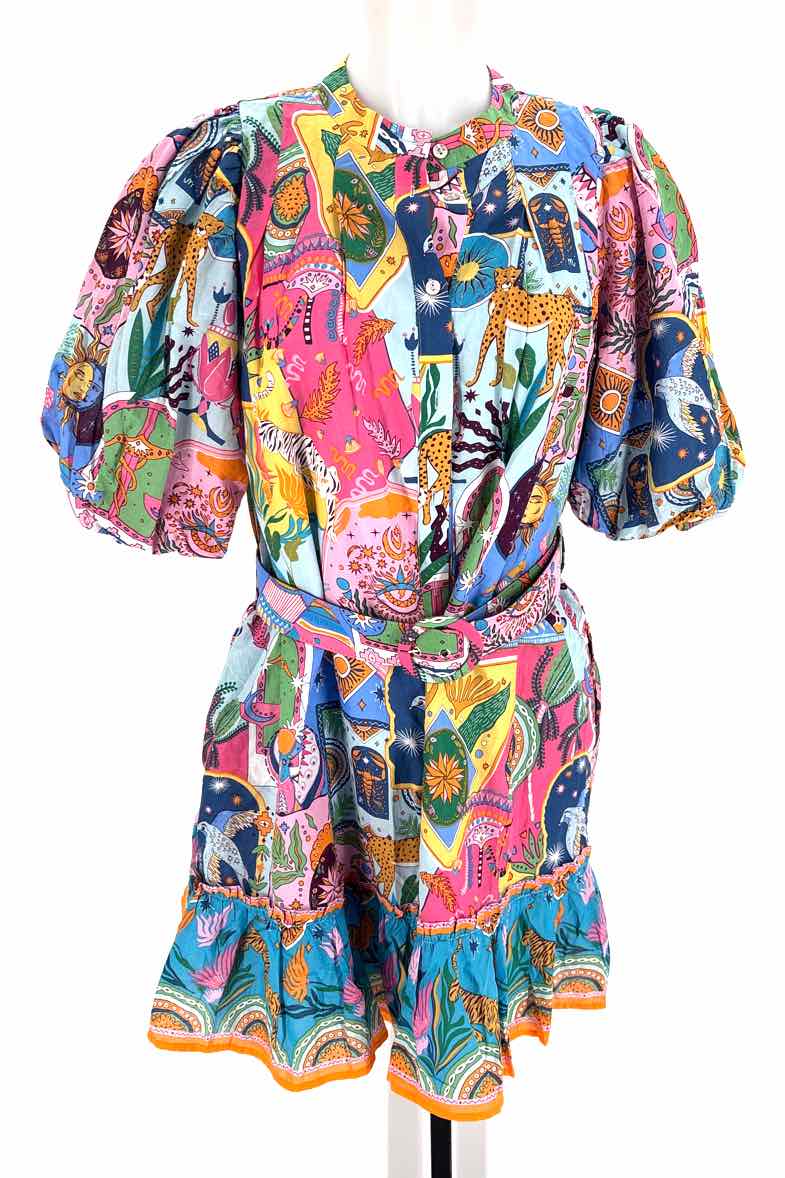 Size M J MARIE Multi-Color Dress
