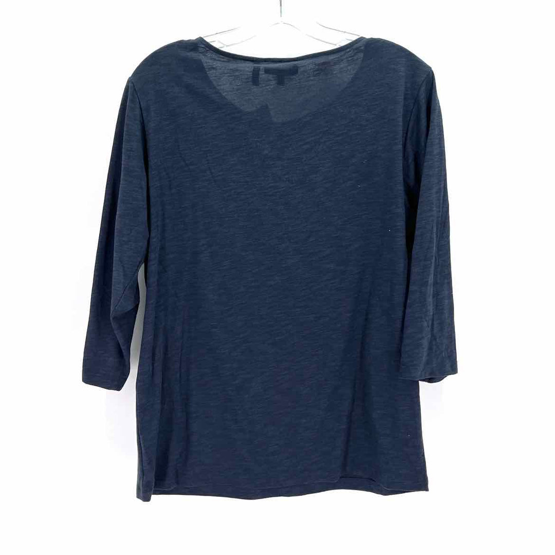Size L THEORY Navy Shirt
