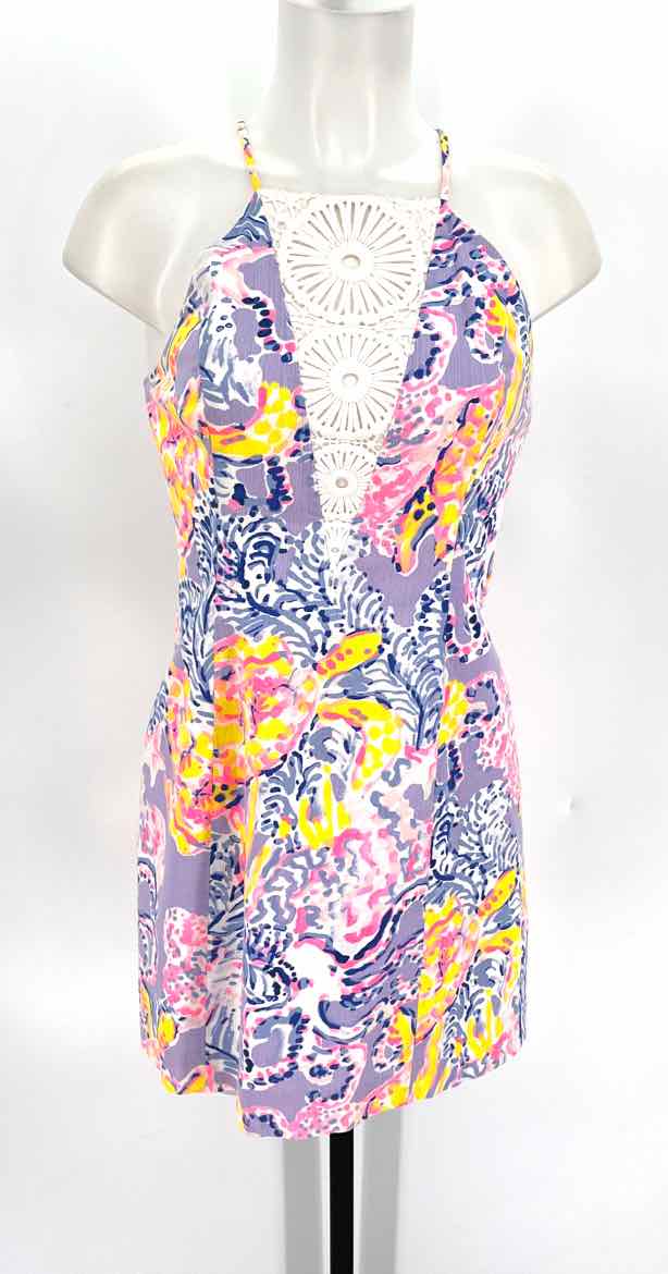 Size 2 Lilly Pulitzer Multi-Color Dress