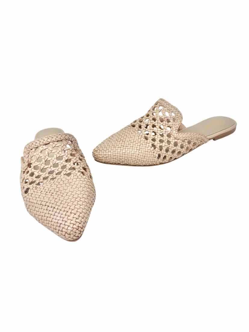 Shoe Size 8.5 Tan Mules
